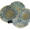 Tafelservice Geschirrset Tellerset 6 Personen Porzellan 24er Set Bonna Alhambra Gourmet Premium 25