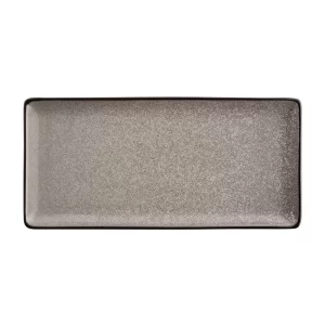 6 Stück Olympia Mineral Rechteckige Teller 23 X 12cm. Das Rustikale Design Gibt Einen Heimeligen 13