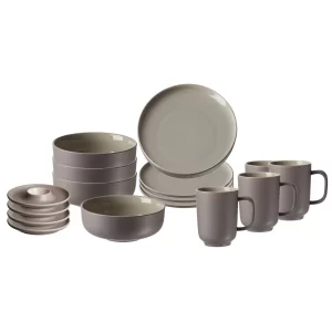 Ritzenhoff & Breker JASPER Frühstücksset 16-teilig Grau 15